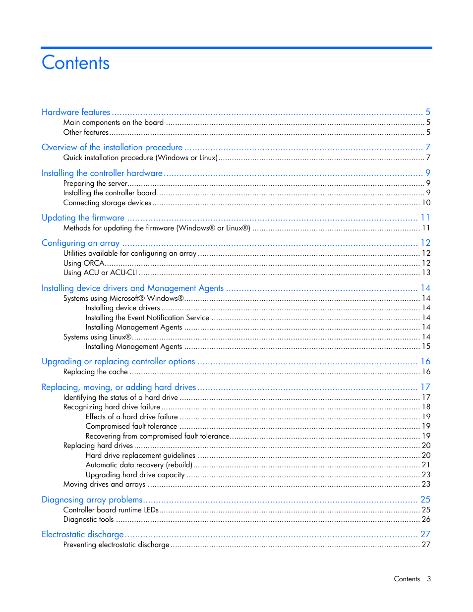 HP Integrity rx4640 Server User Manual | Page 3 / 33