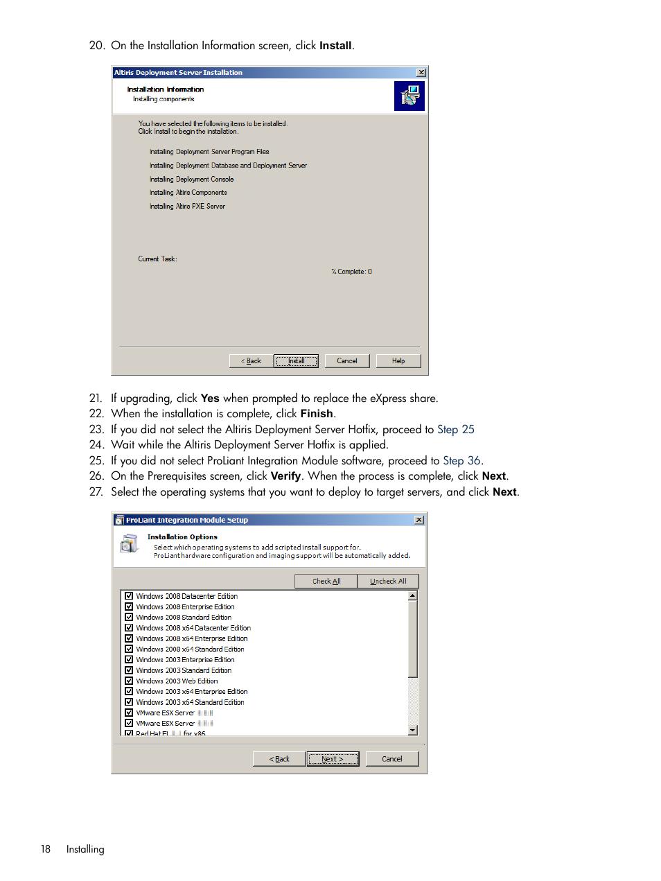 HP Integrity rx4640 Server User Manual | Page 18 / 37