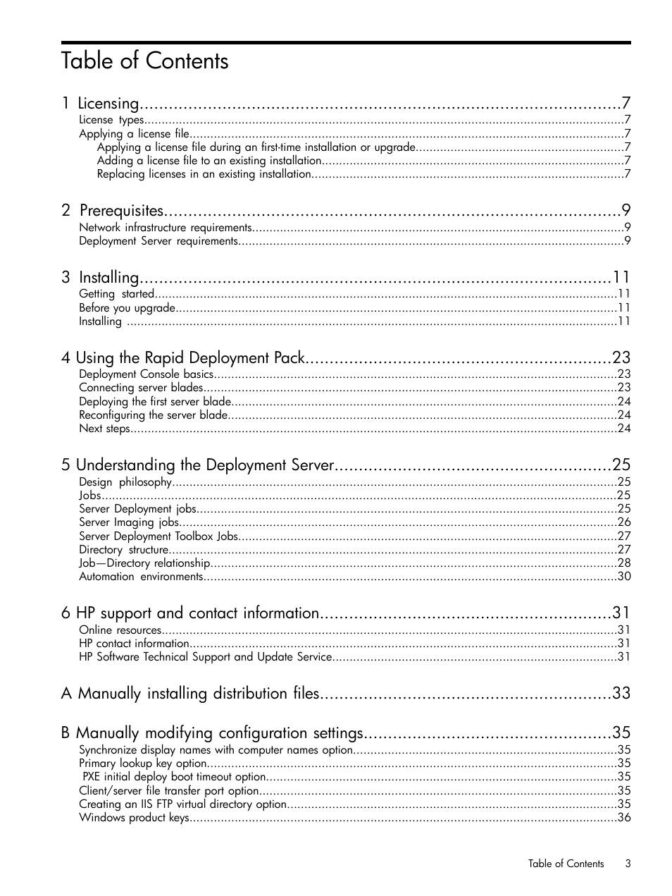 HP Integrity rx4640 Server User Manual | Page 3 / 37