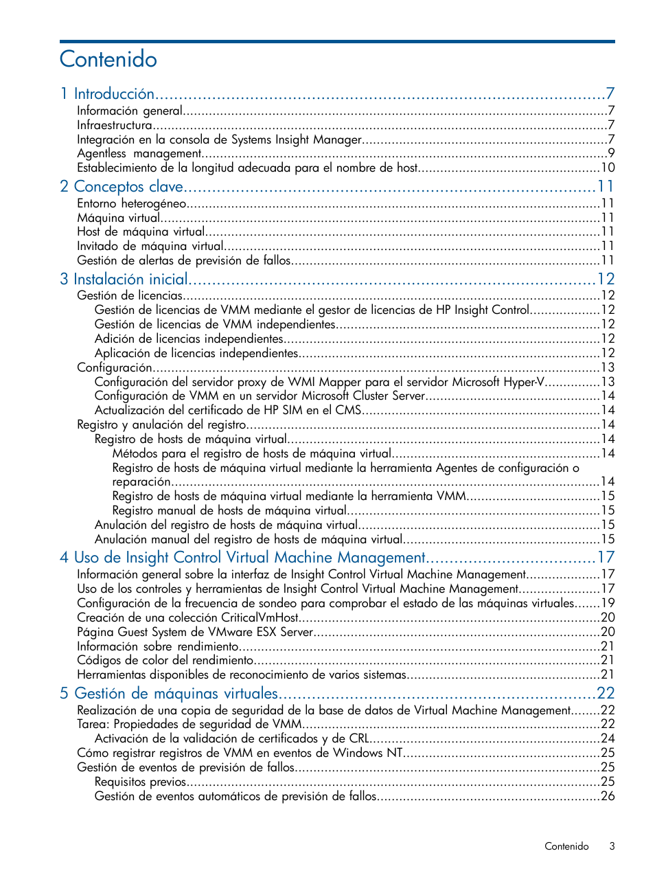 HP Software HP Insight Control para Linux User Manual | Page 3 / 64