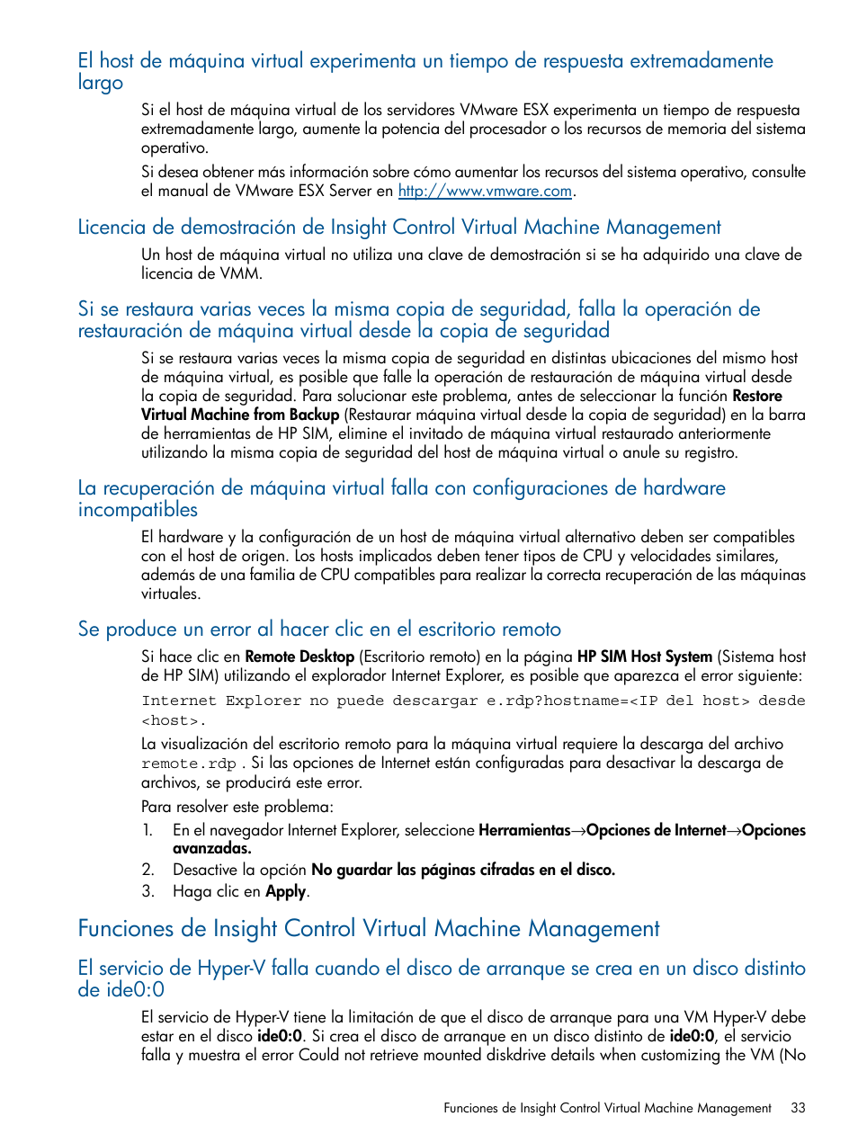 HP Software HP Insight Control para Linux User Manual | Page 33 / 64