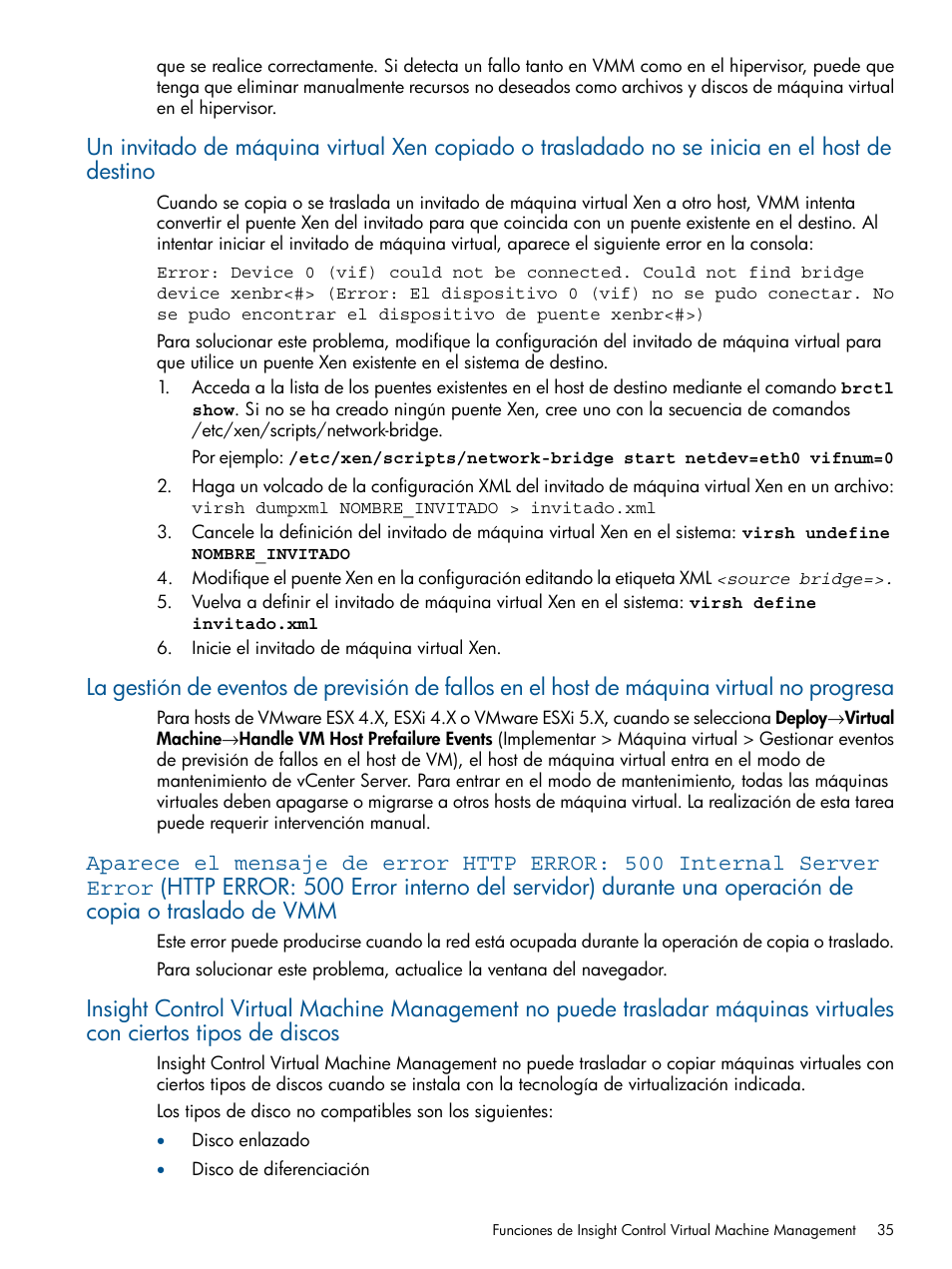 HP Software HP Insight Control para Linux User Manual | Page 35 / 64