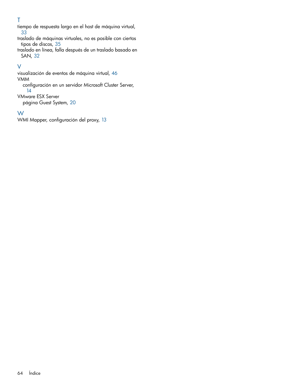 HP Software HP Insight Control para Linux User Manual | Page 64 / 64
