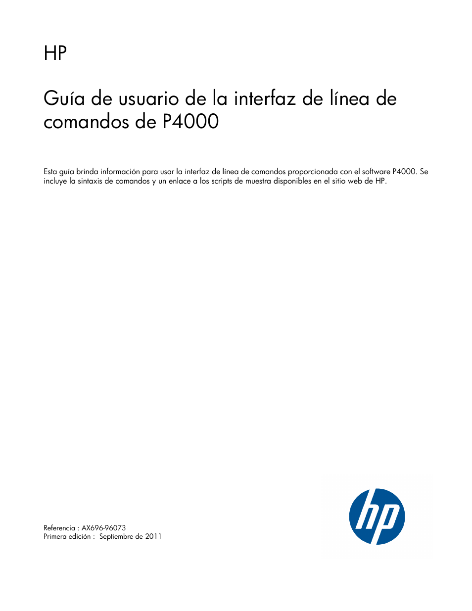 HP Software de dispositivo HP LeftHand P4000 Virtual SAN User Manual | 85 pages