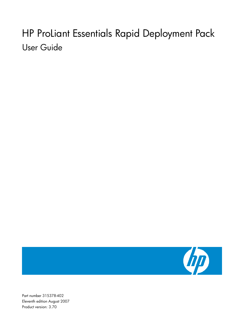 HP Integrity rx4640 Server User Manual | 37 pages