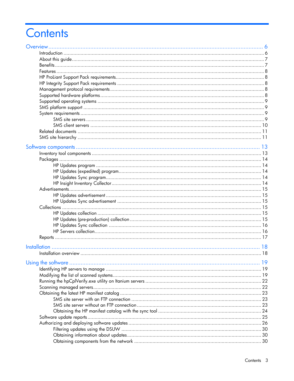 HP Integrity rx4640 Server User Manual | Page 3 / 77