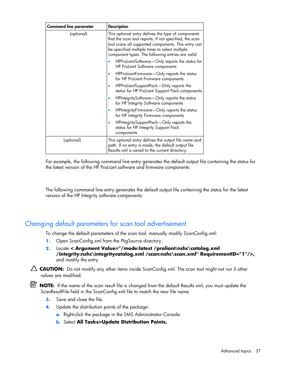 HP Integrity rx4640 Server User Manual | Page 37 / 77