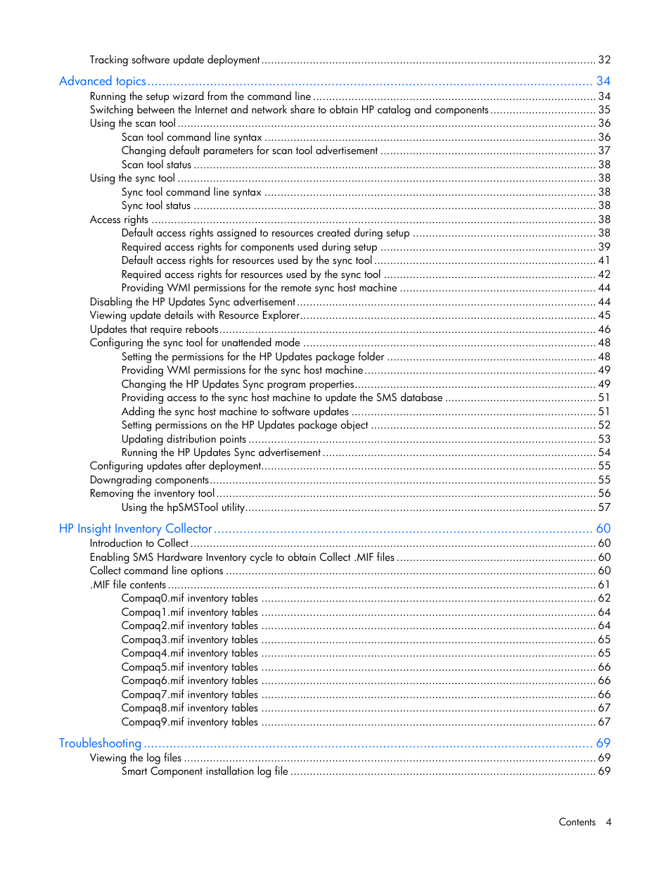 HP Integrity rx4640 Server User Manual | Page 4 / 77