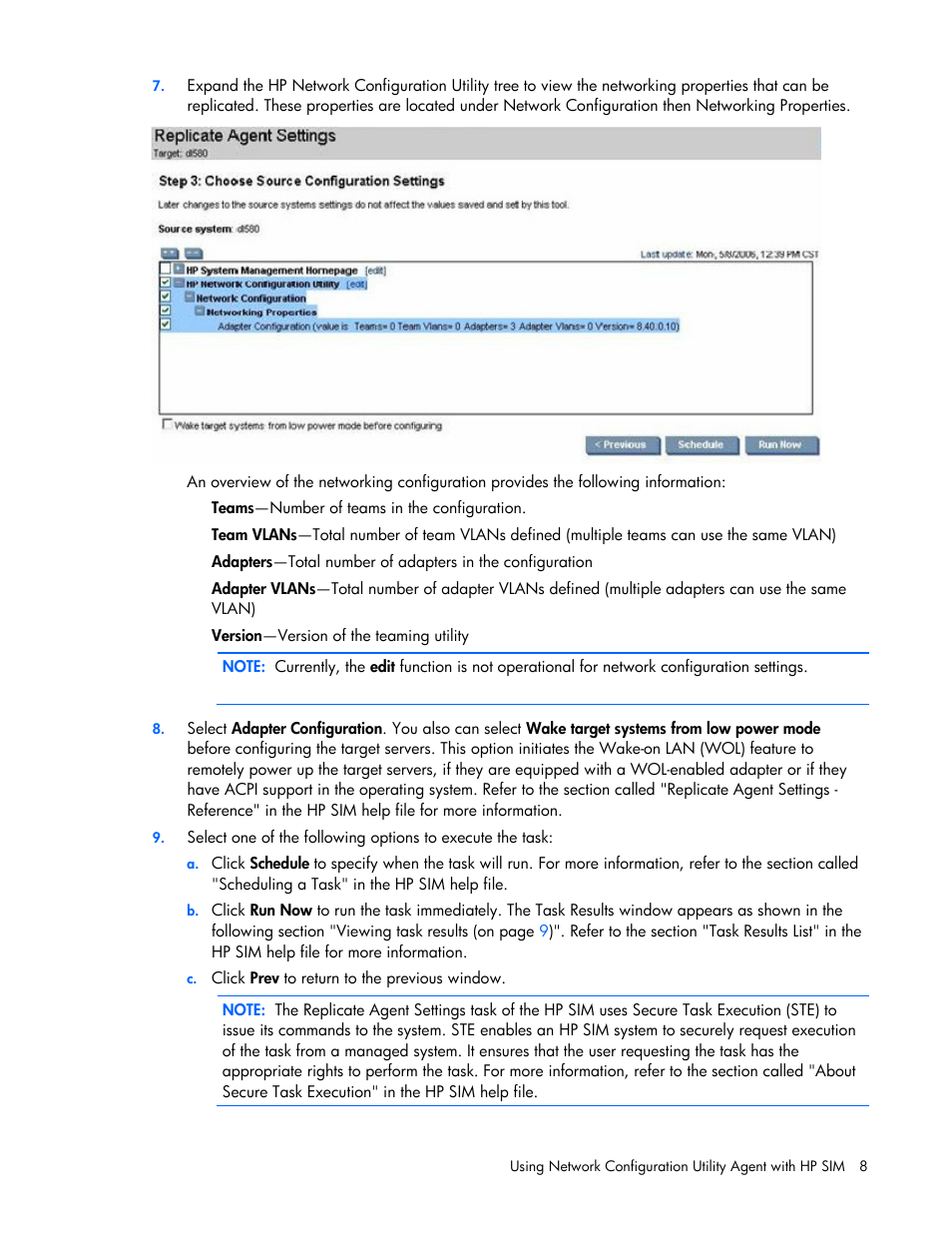HP NC3131 Fast Ethernet Server Adapter User Manual | Page 8 / 11