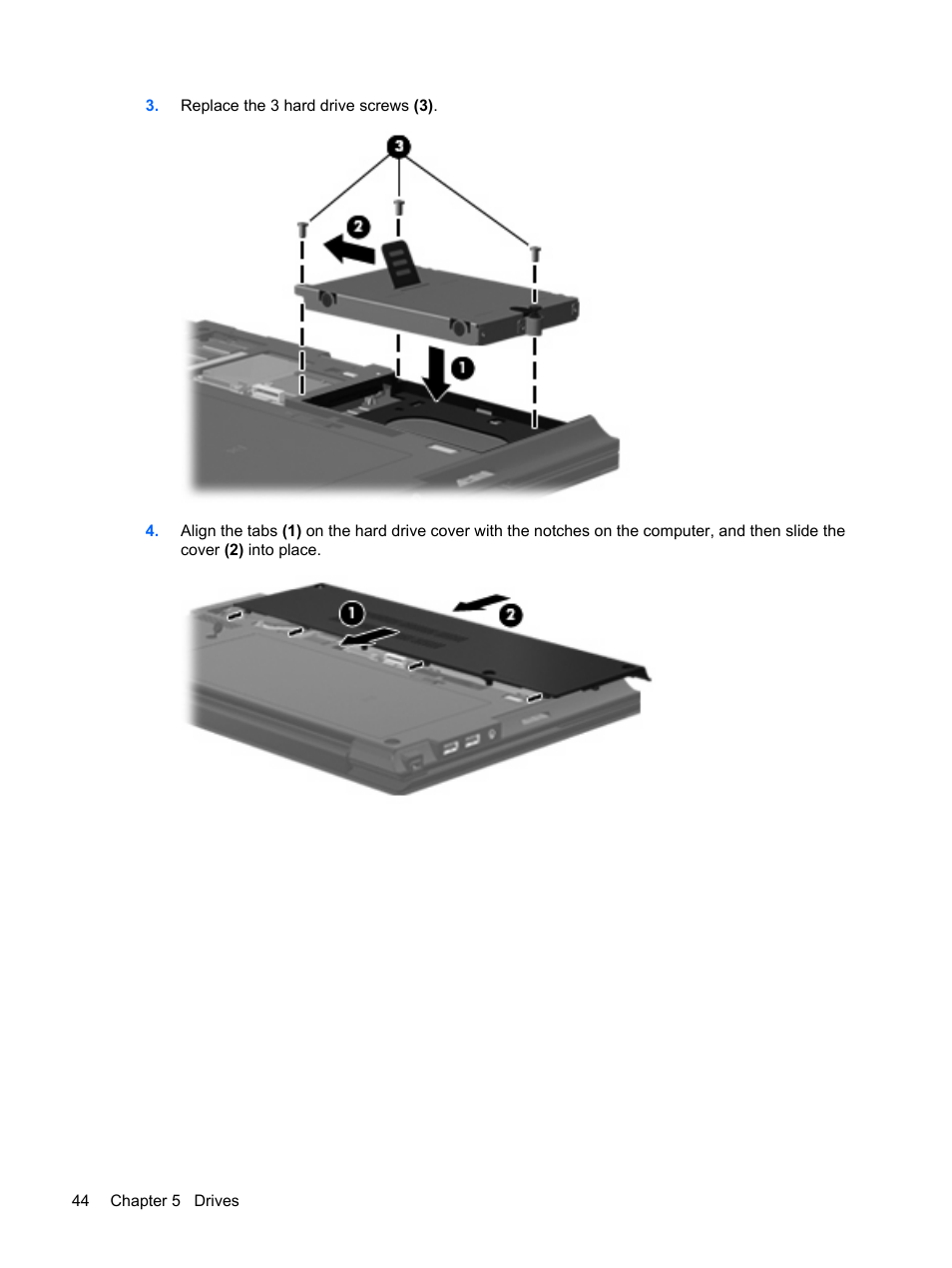 HP ProBook 5320m Notebook PC User Manual | Page 54 / 92