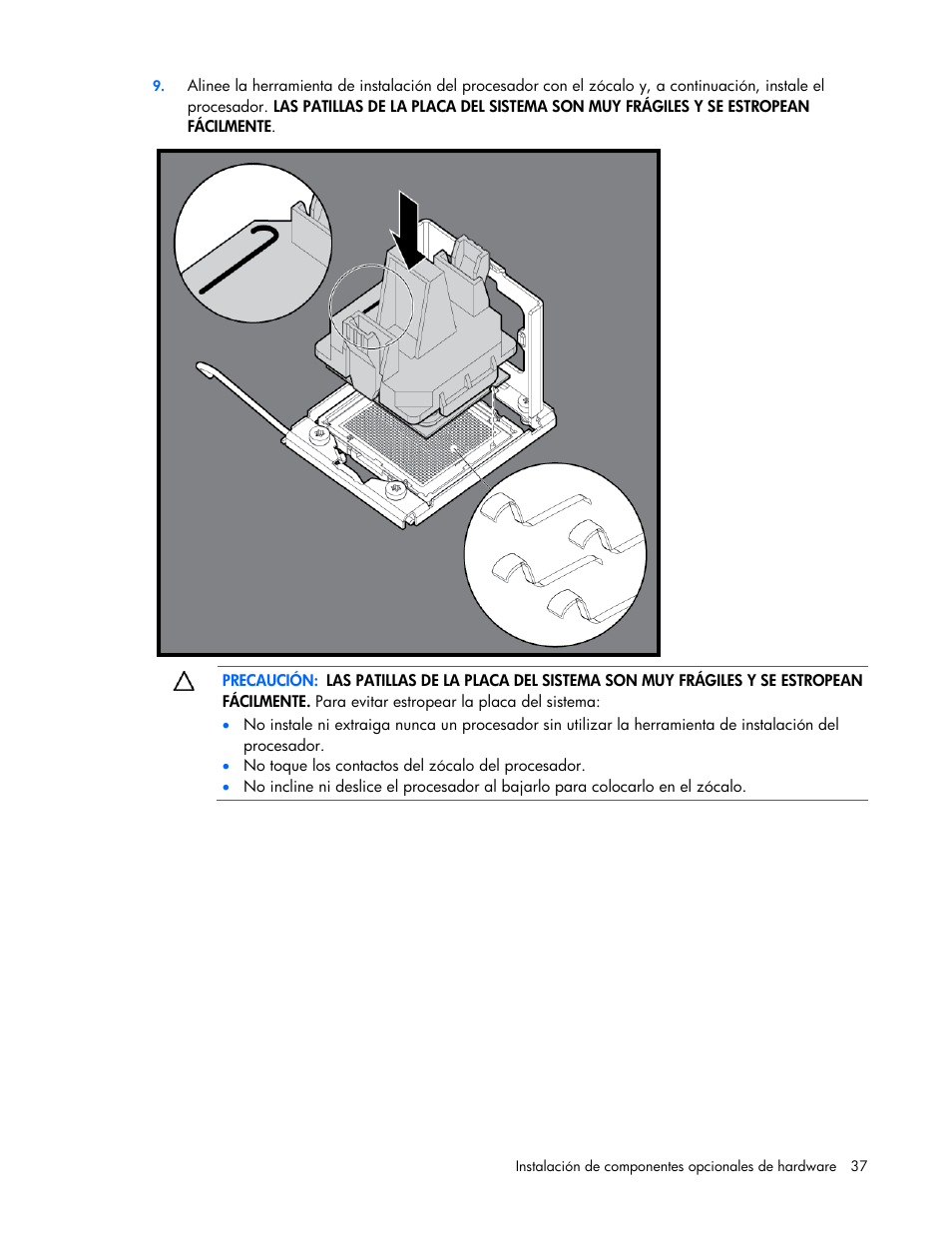 HP Servidor HP ProLiant DL980 G7 User Manual | Page 37 / 143