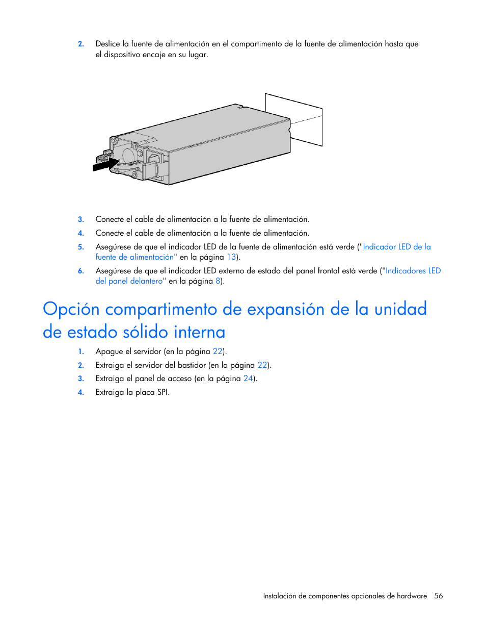 HP Servidor HP ProLiant DL980 G7 User Manual | Page 56 / 143