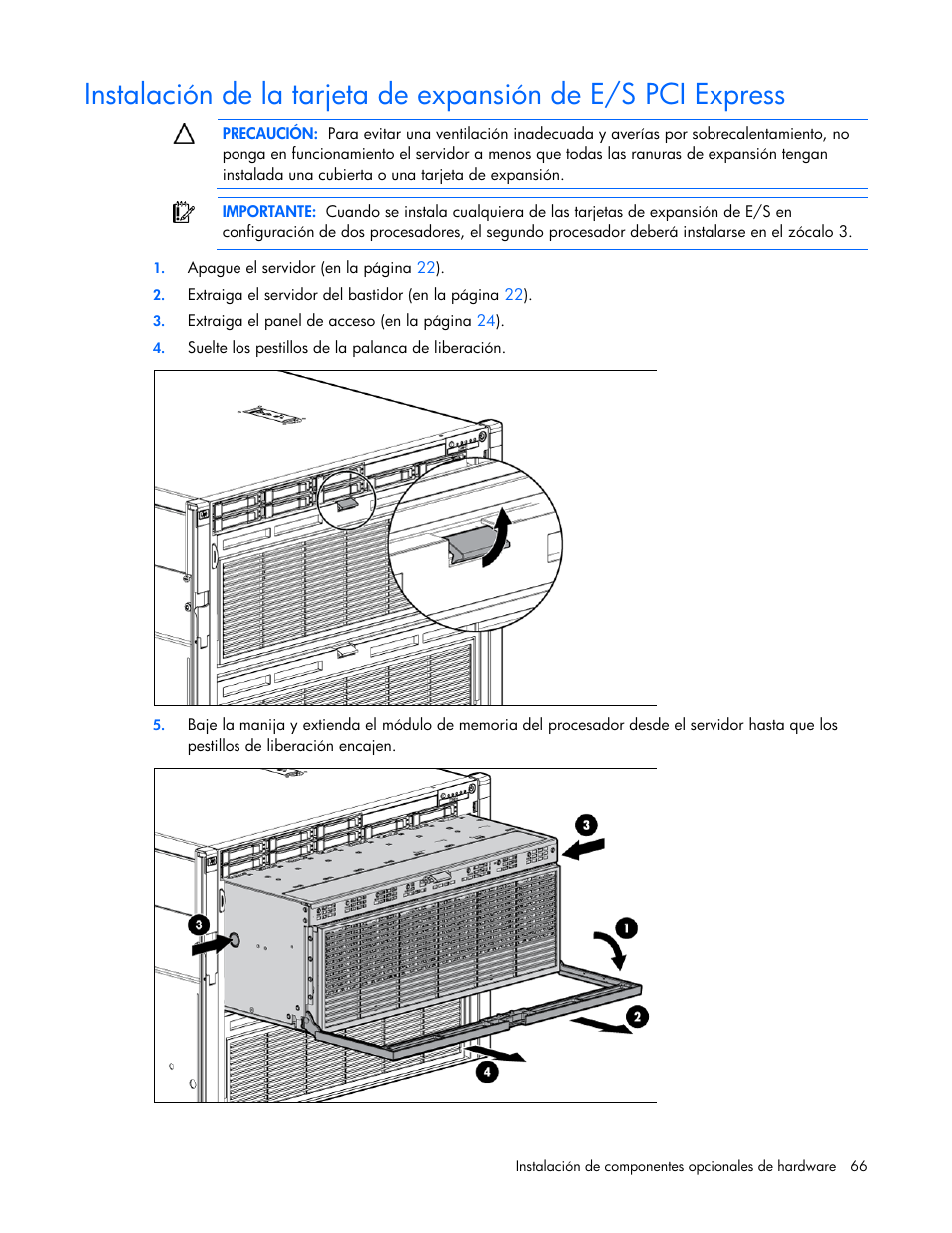 HP Servidor HP ProLiant DL980 G7 User Manual | Page 66 / 143