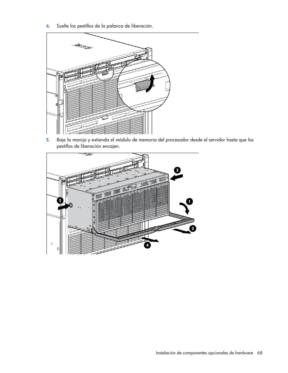 HP Servidor HP ProLiant DL980 G7 User Manual | Page 68 / 143