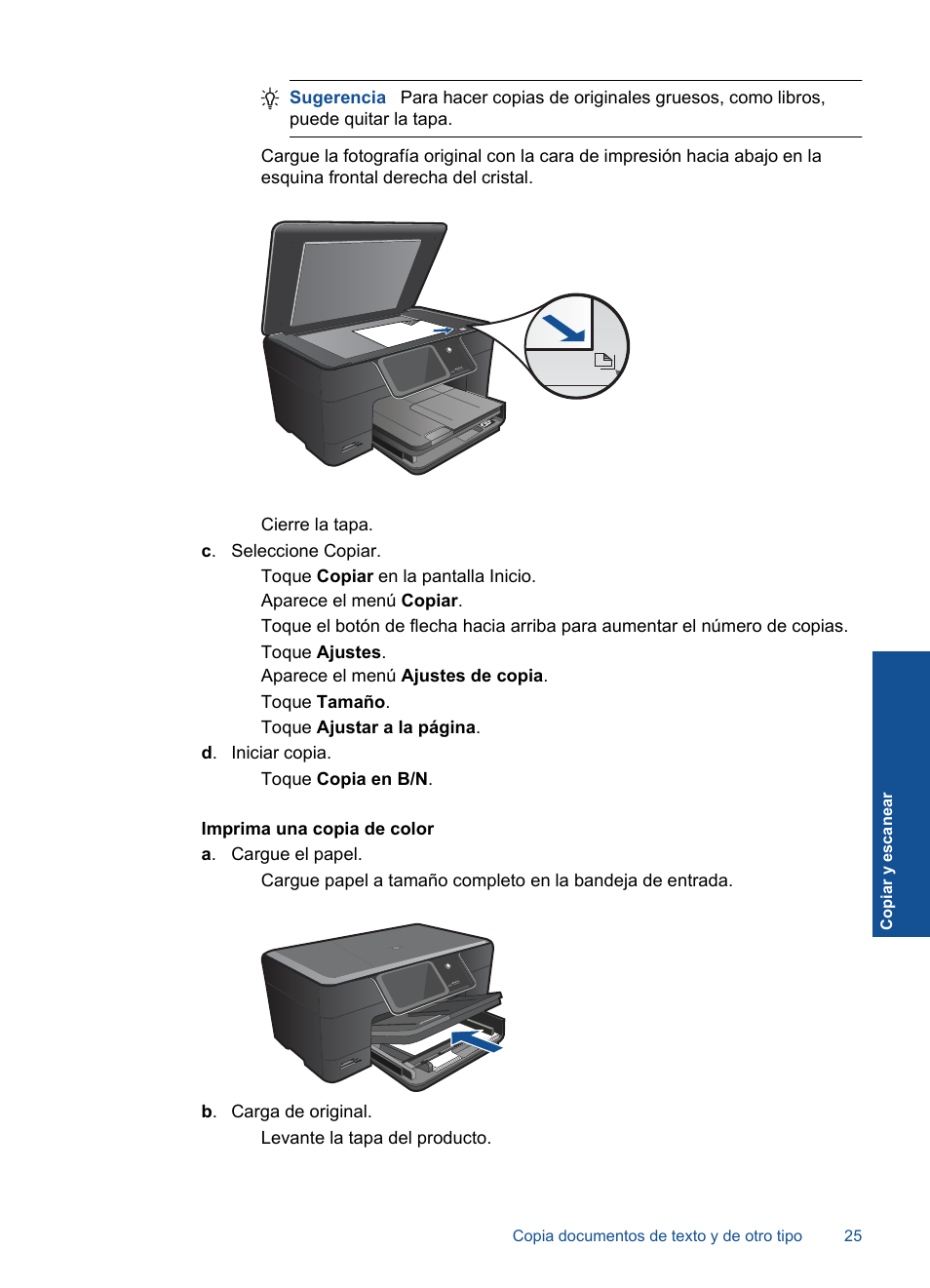 HP Impresora e-Todo-en-Uno HP Photosmart Plus - B210a User Manual | Page 27 / 70