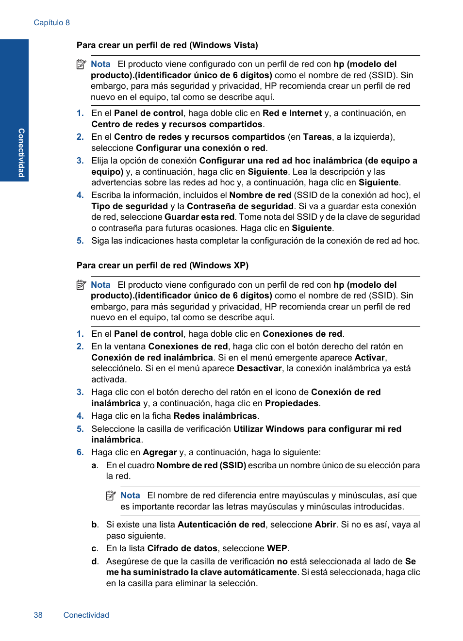 HP Impresora e-Todo-en-Uno HP Photosmart Plus - B210a User Manual | Page 40 / 70