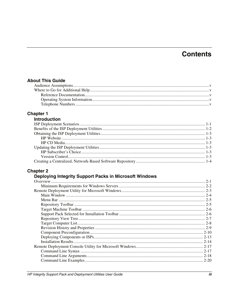 HP Integrity rx4640 Server User Manual | Page 3 / 48