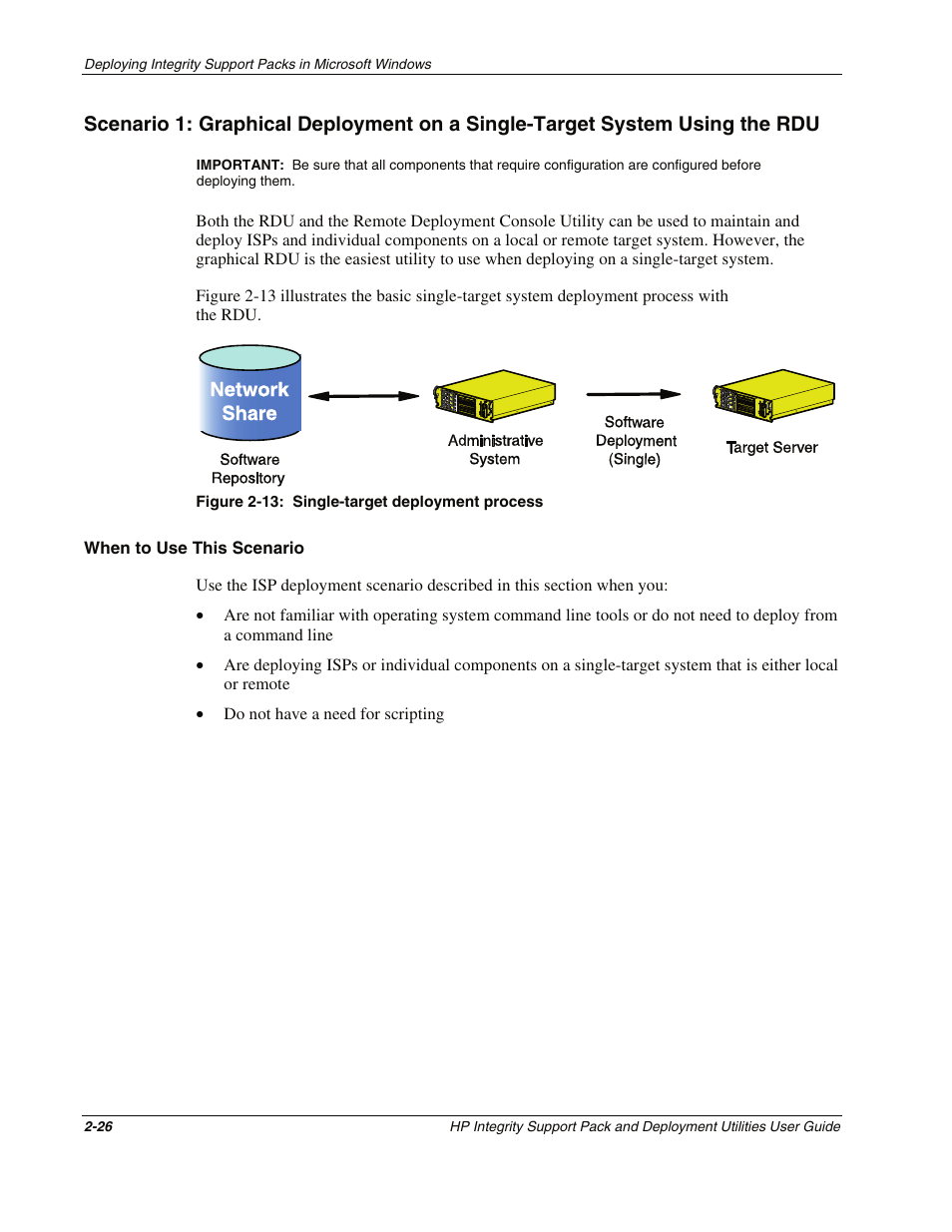 When to use this scenario | HP Integrity rx4640 Server User Manual | Page 36 / 48