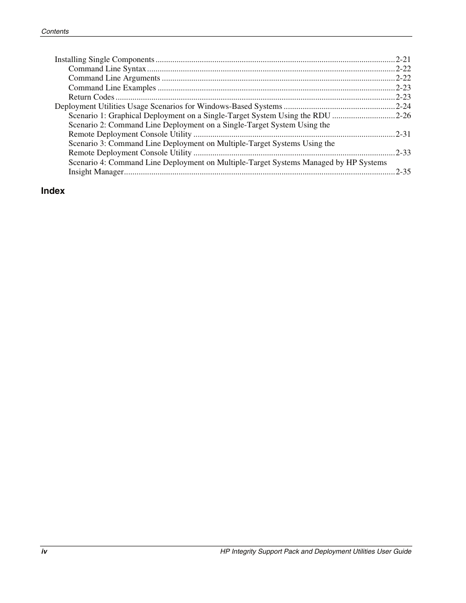 HP Integrity rx4640 Server User Manual | Page 4 / 48