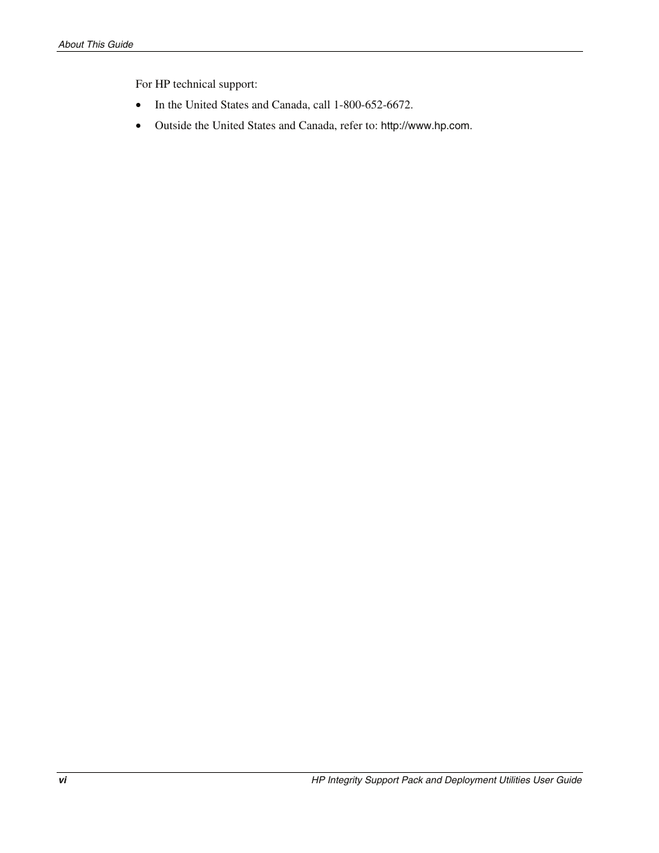 HP Integrity rx4640 Server User Manual | Page 6 / 48