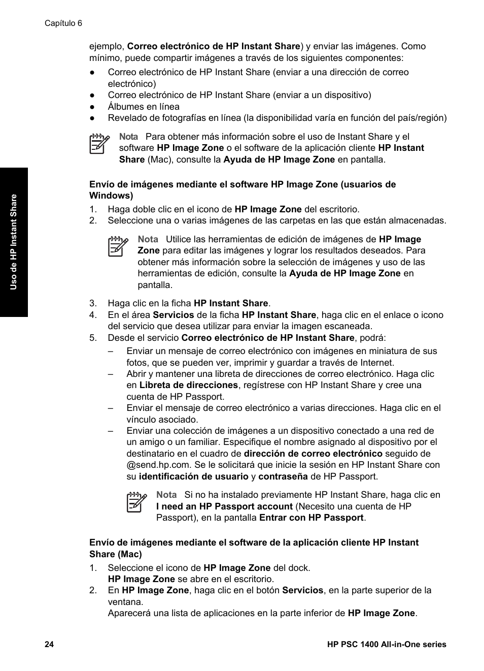 HP Equipo multifunción HP PSC 1417 Impresora Escáner Copiadora User Manual | Page 28 / 68