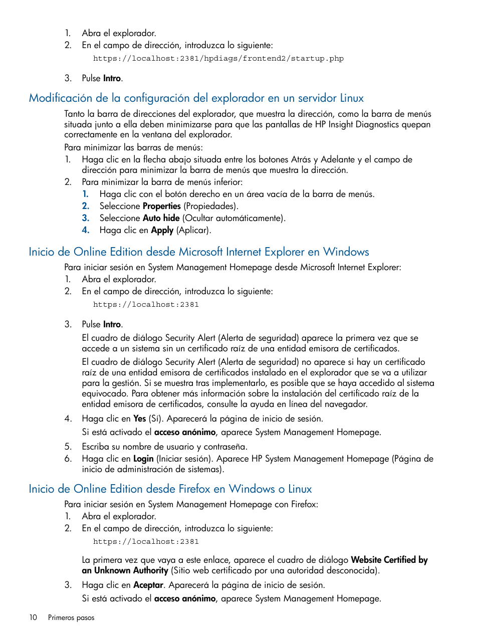 HP Software HP Insight Diagnostics User Manual | Page 10 / 43