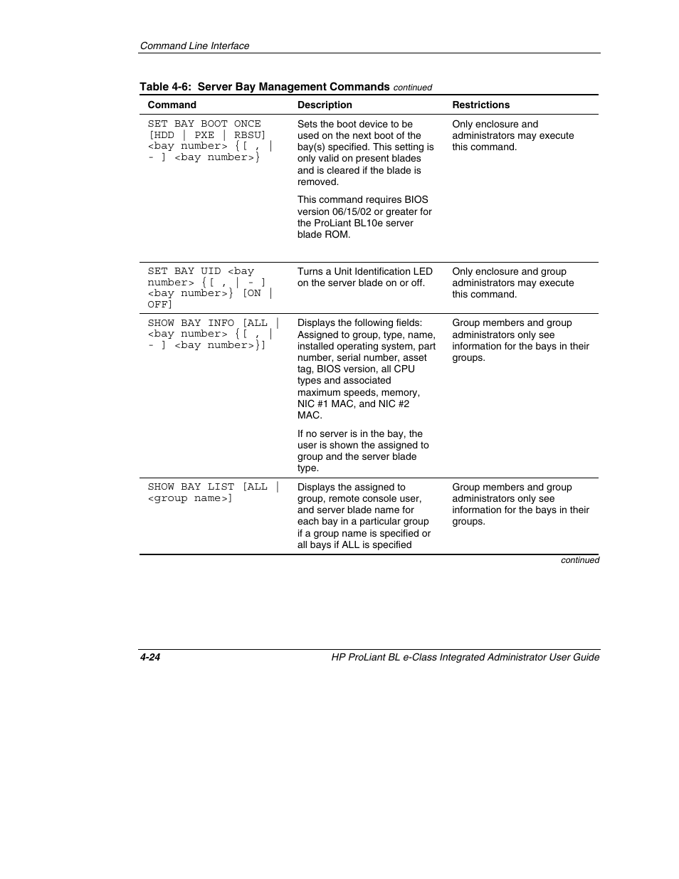 HP ProLiant BL10e G2 Server Blade User Manual | Page 102 / 232