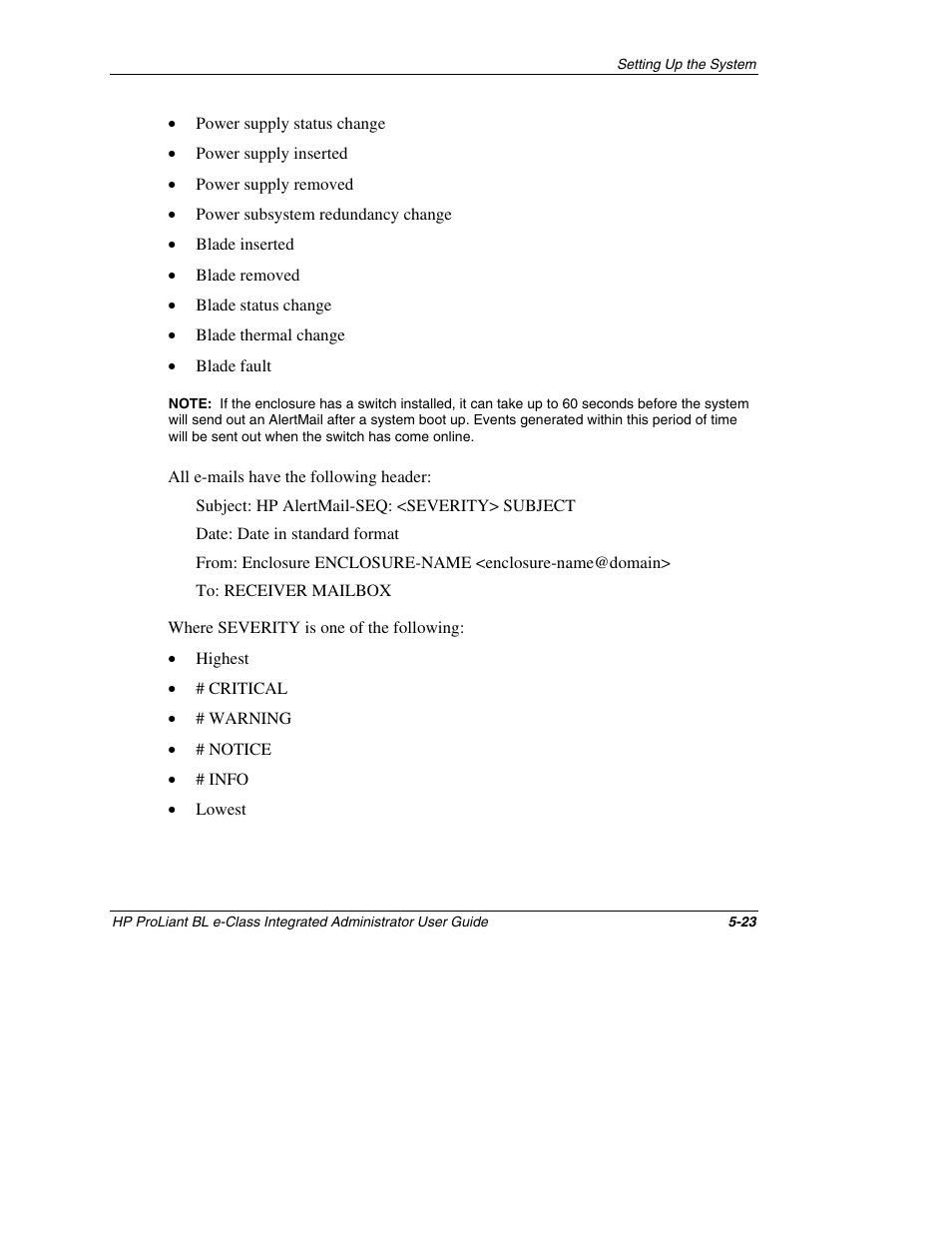 HP ProLiant BL10e G2 Server Blade User Manual | Page 138 / 232