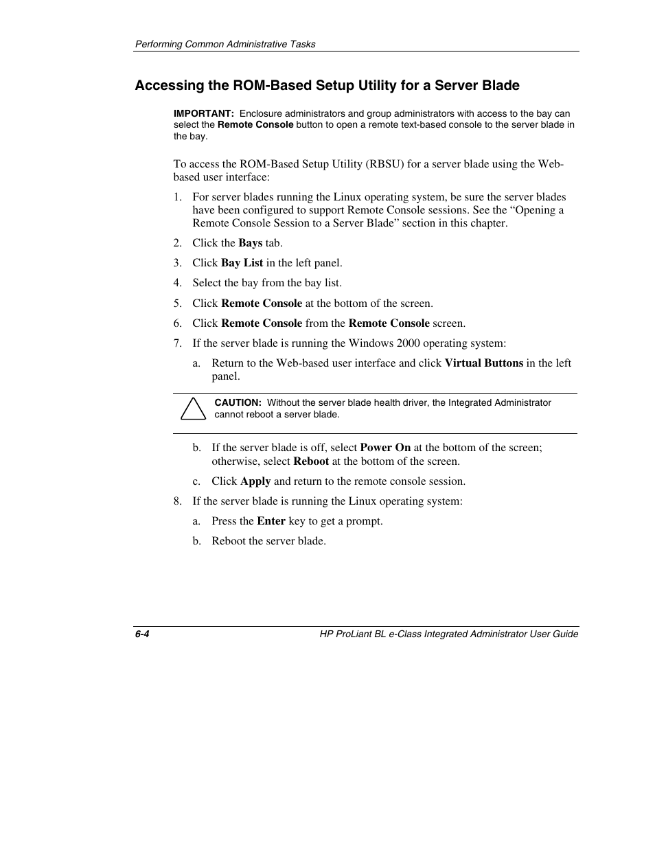 HP ProLiant BL10e G2 Server Blade User Manual | Page 149 / 232