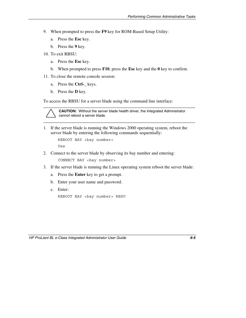 HP ProLiant BL10e G2 Server Blade User Manual | Page 150 / 232