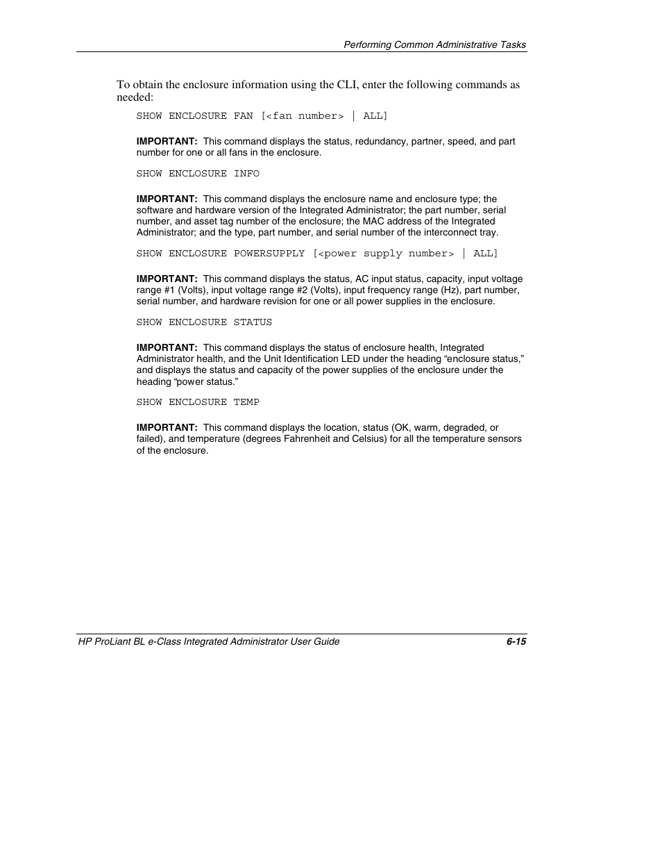 HP ProLiant BL10e G2 Server Blade User Manual | Page 160 / 232