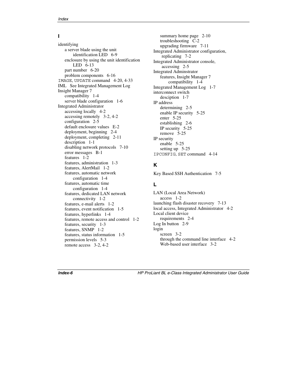 HP ProLiant BL10e G2 Server Blade User Manual | Page 226 / 232