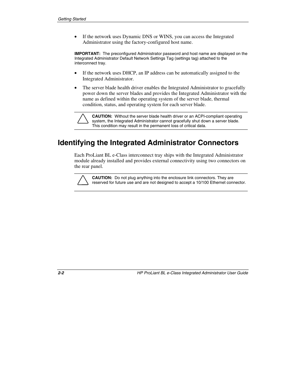 HP ProLiant BL10e G2 Server Blade User Manual | Page 23 / 232