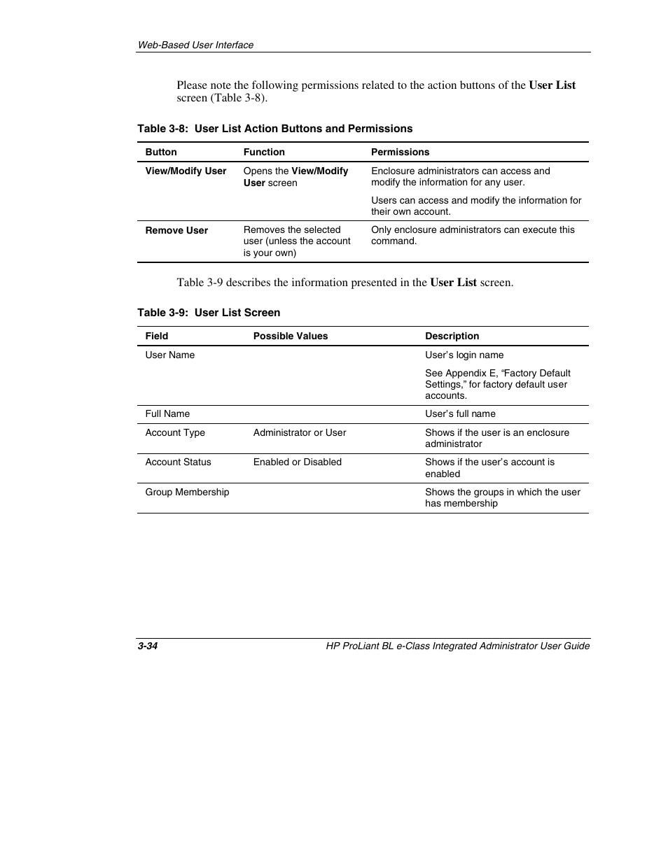 HP ProLiant BL10e G2 Server Blade User Manual | Page 66 / 232