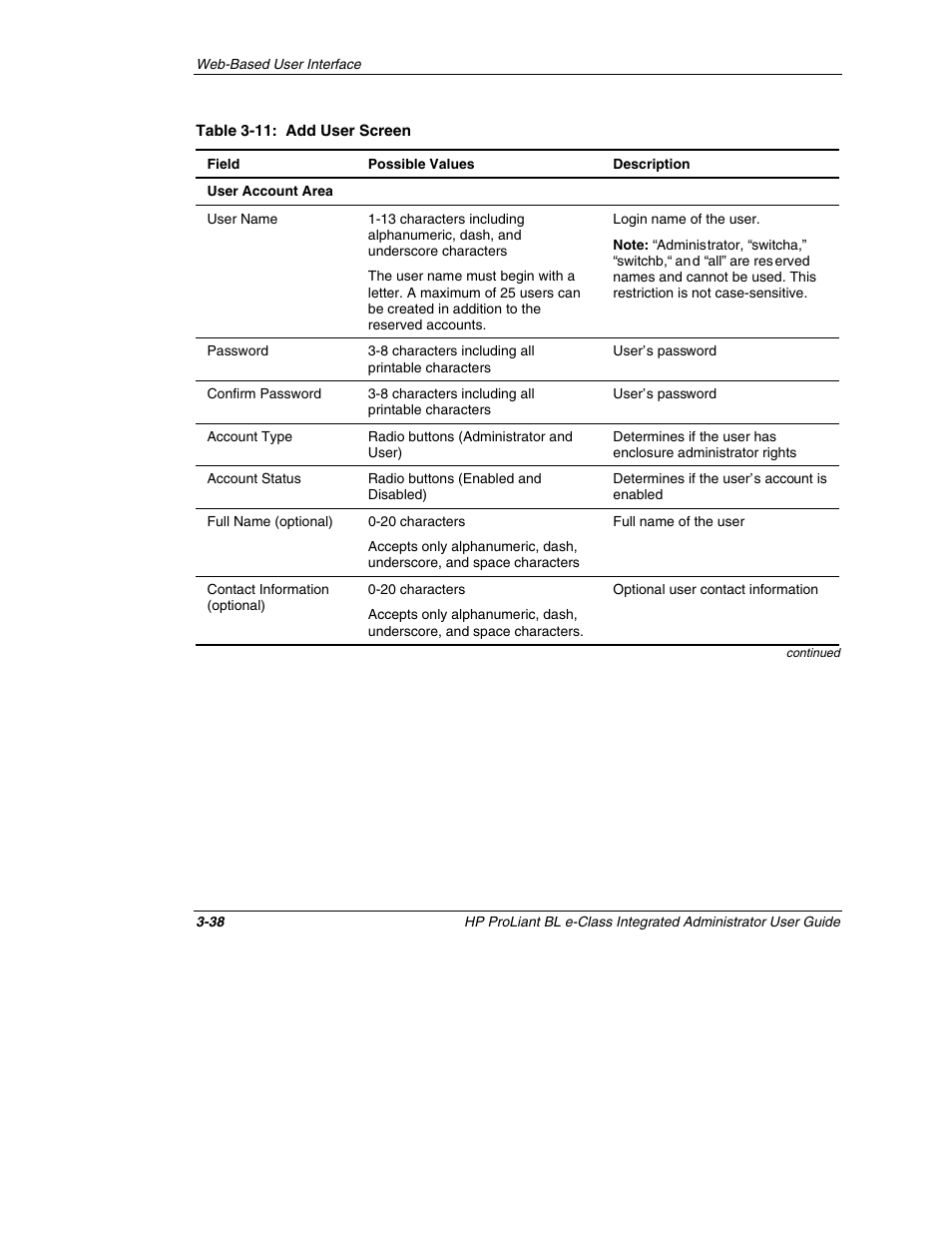 HP ProLiant BL10e G2 Server Blade User Manual | Page 70 / 232