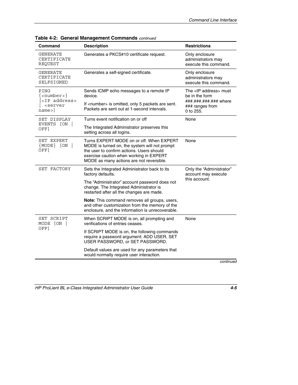 HP ProLiant BL10e G2 Server Blade User Manual | Page 83 / 232