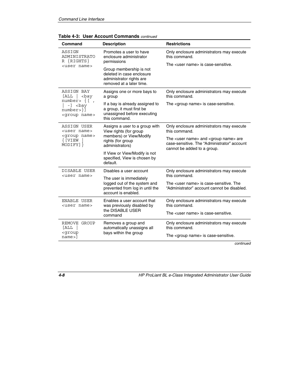 HP ProLiant BL10e G2 Server Blade User Manual | Page 86 / 232