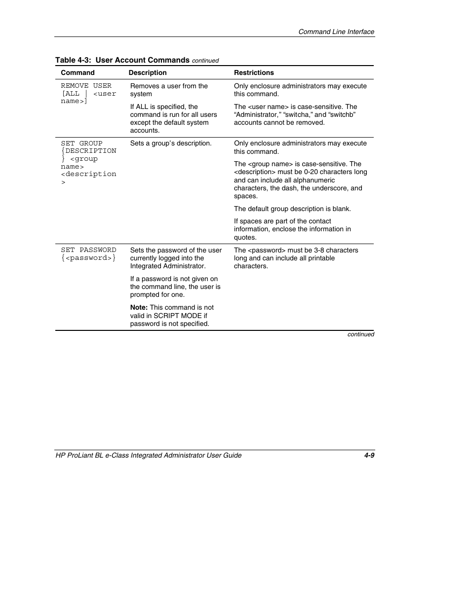 HP ProLiant BL10e G2 Server Blade User Manual | Page 87 / 232