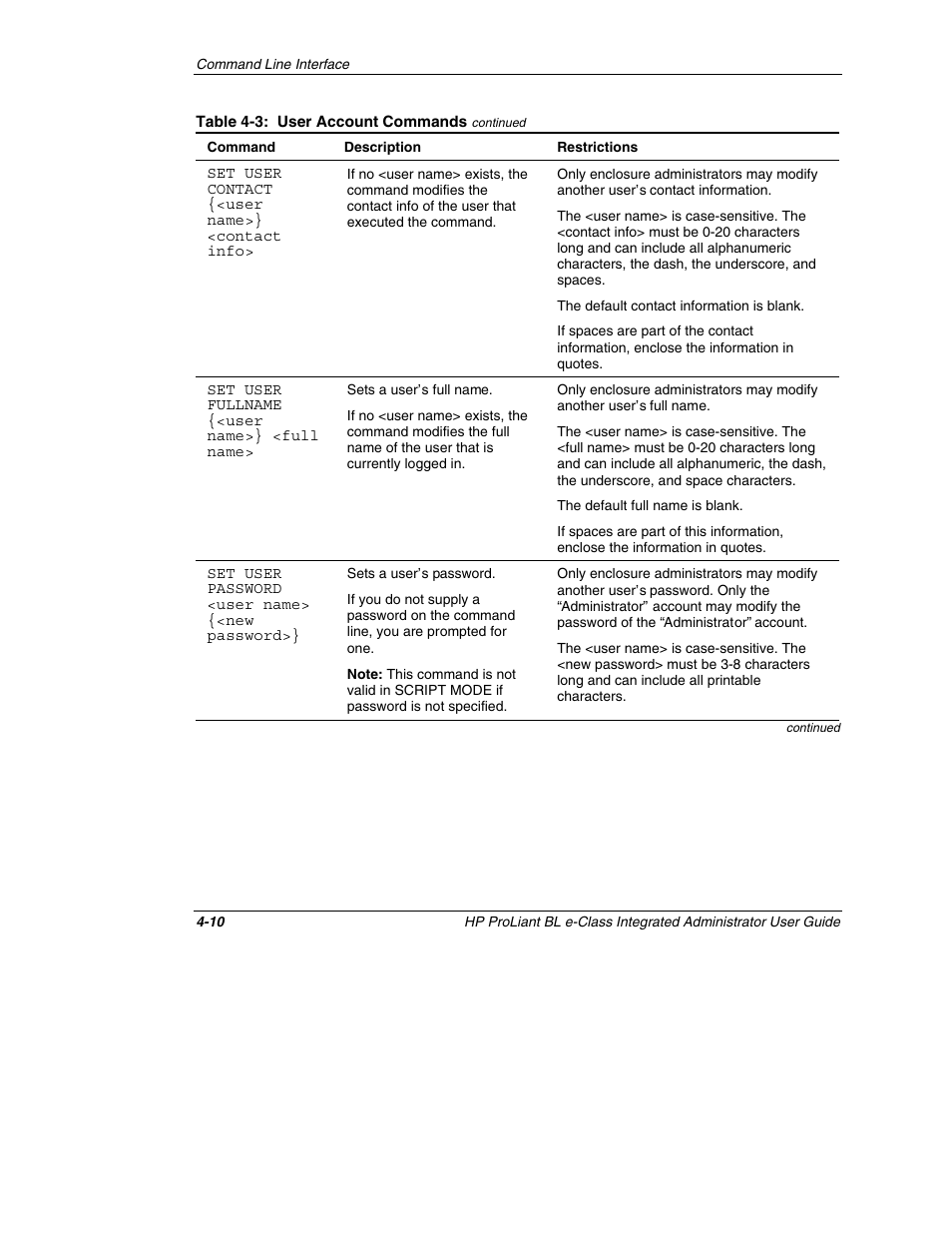 HP ProLiant BL10e G2 Server Blade User Manual | Page 88 / 232
