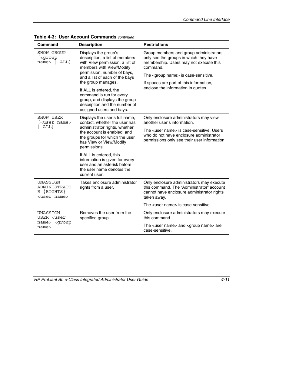 HP ProLiant BL10e G2 Server Blade User Manual | Page 89 / 232
