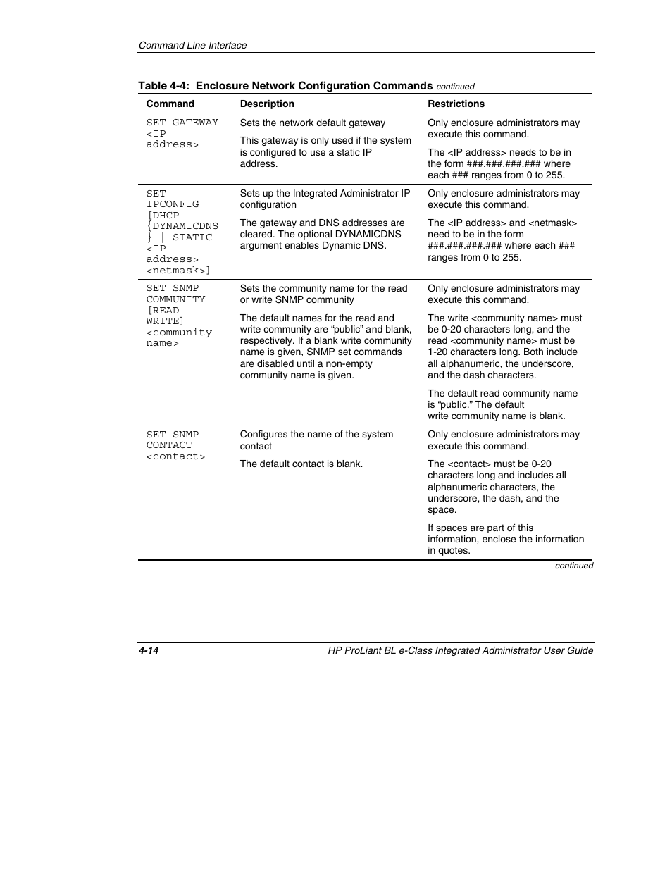 HP ProLiant BL10e G2 Server Blade User Manual | Page 92 / 232