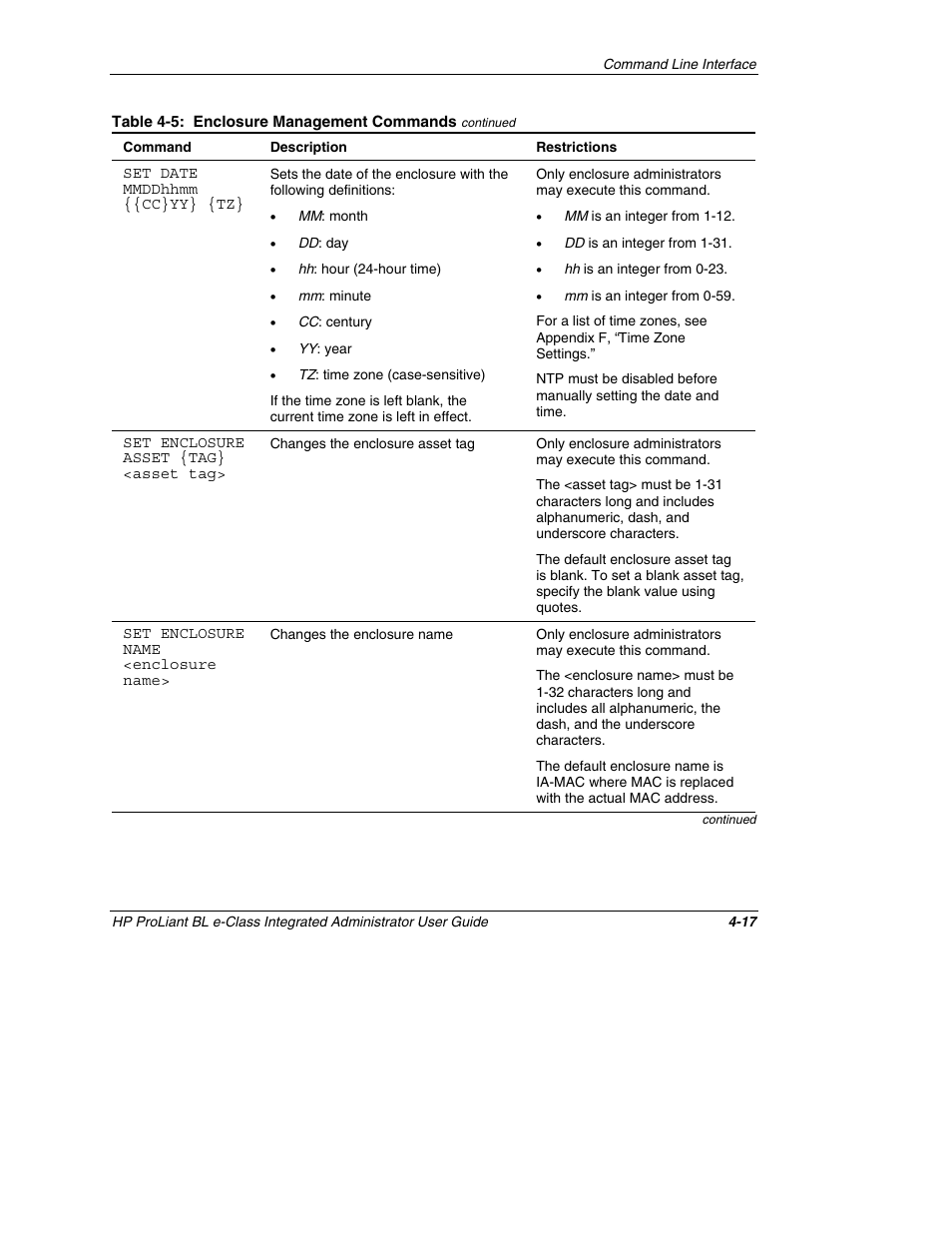 HP ProLiant BL10e G2 Server Blade User Manual | Page 95 / 232