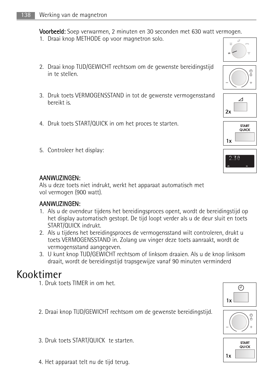 Kooktimer | AEG MCC4061E-M User Manual | Page 138 / 252