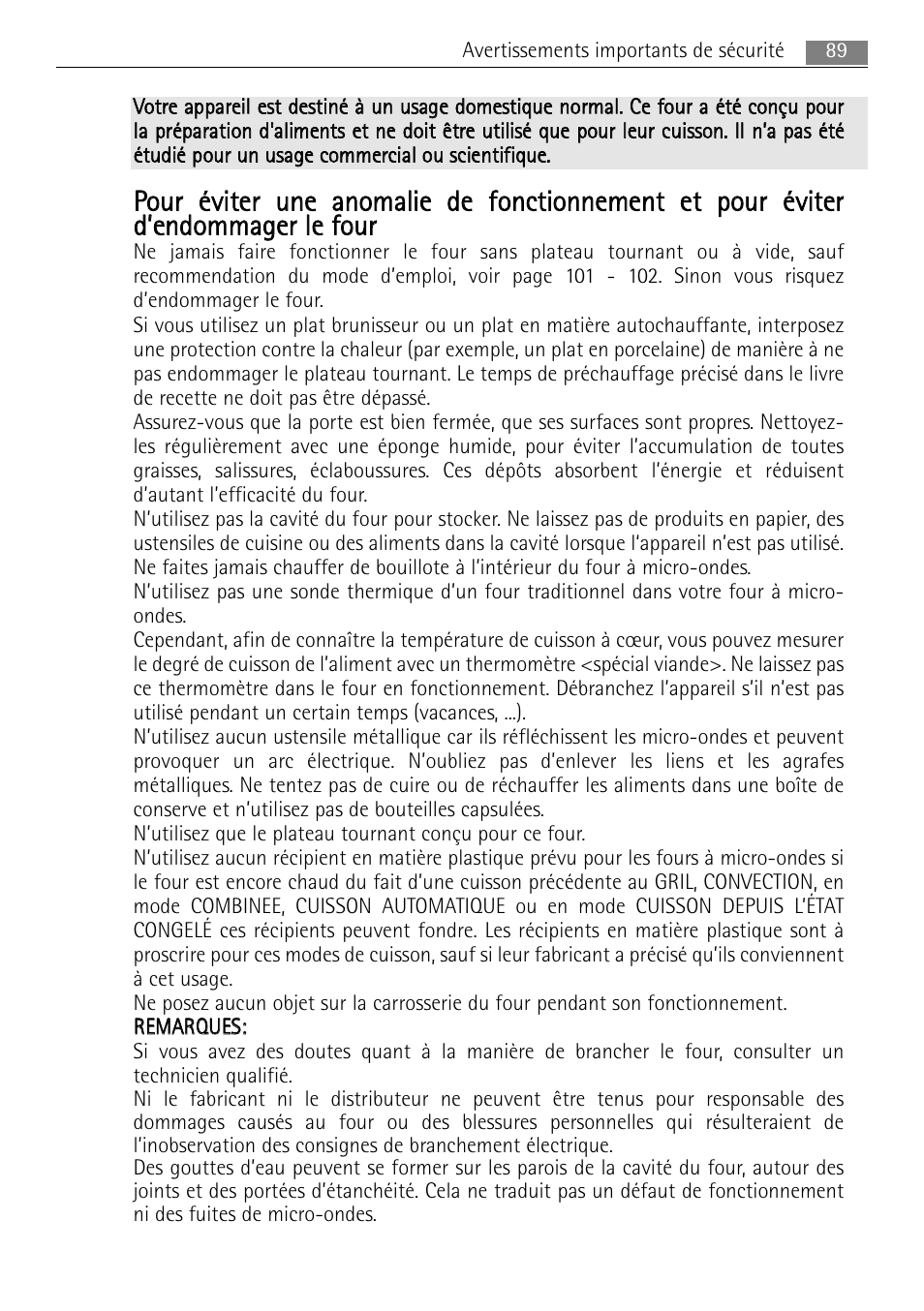 AEG MCC4061E-M User Manual | Page 89 / 252