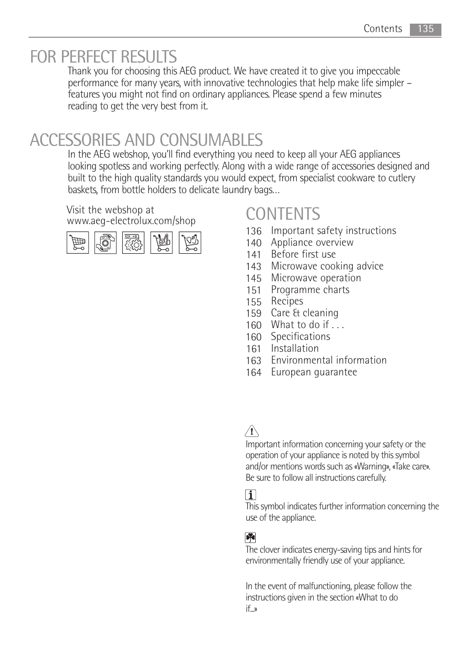 AEG MC1763E-M User Manual | Page 135 / 168