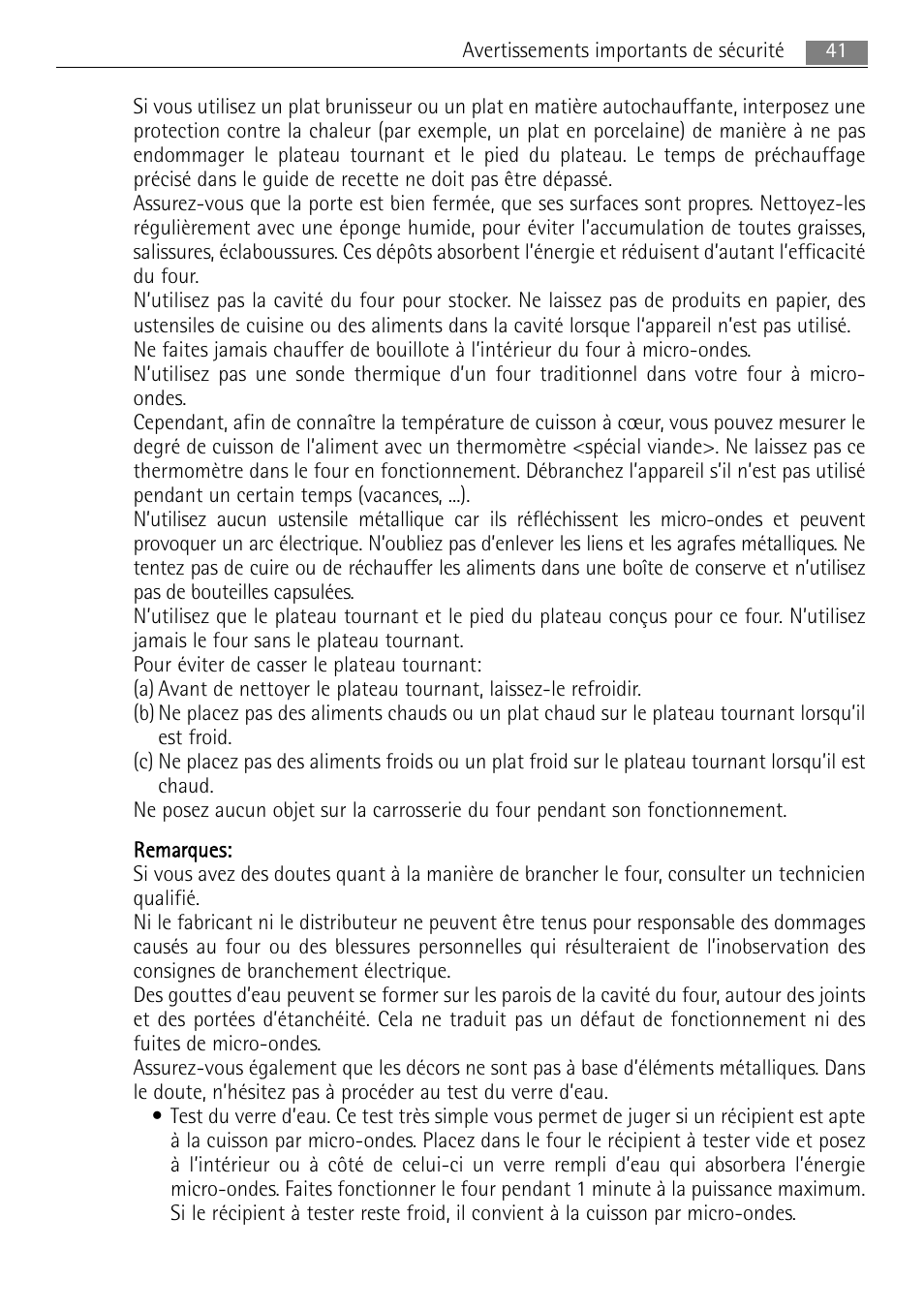 AEG MC1763E-M User Manual | Page 41 / 168