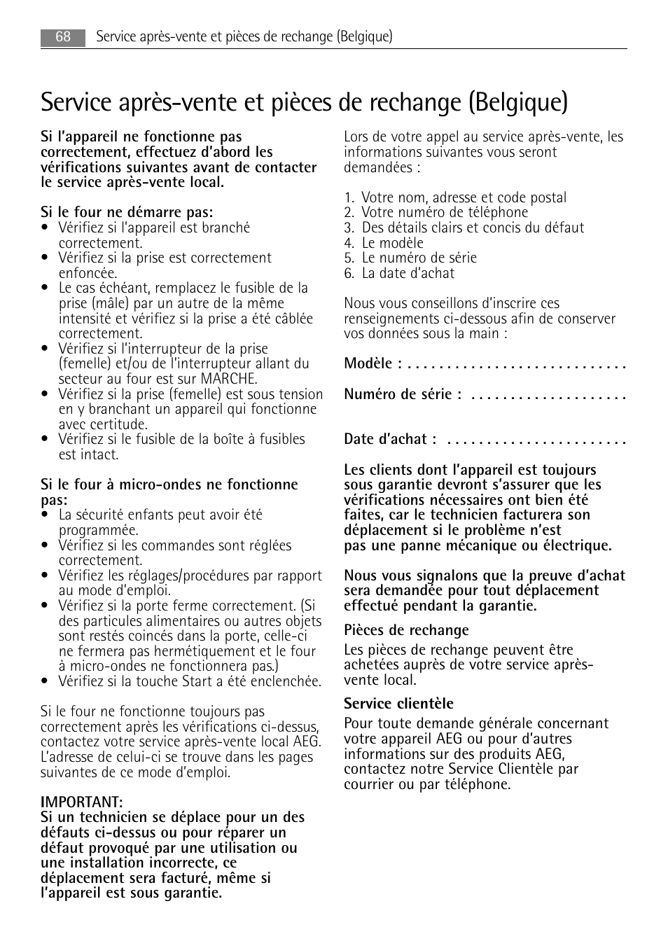 AEG MC1763E-M User Manual | Page 68 / 168