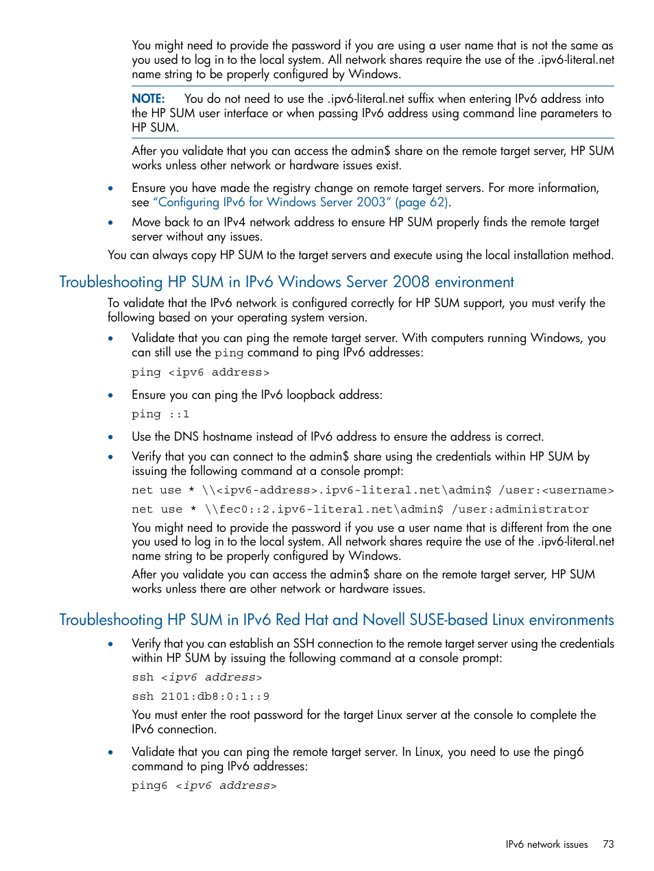 HP Smart Update Manager (User Guide) User Manual | Page 73 / 85