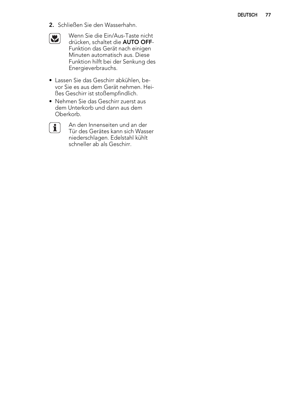 AEG F78029VI0P User Manual | Page 77 / 84
