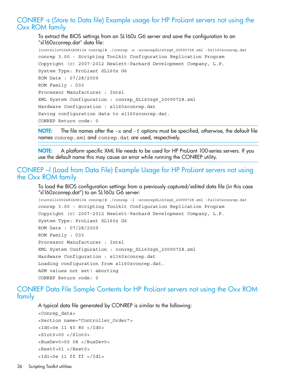 HP Scripting Toolkit for Windows 9.50 User Manual | Page 26 / 62